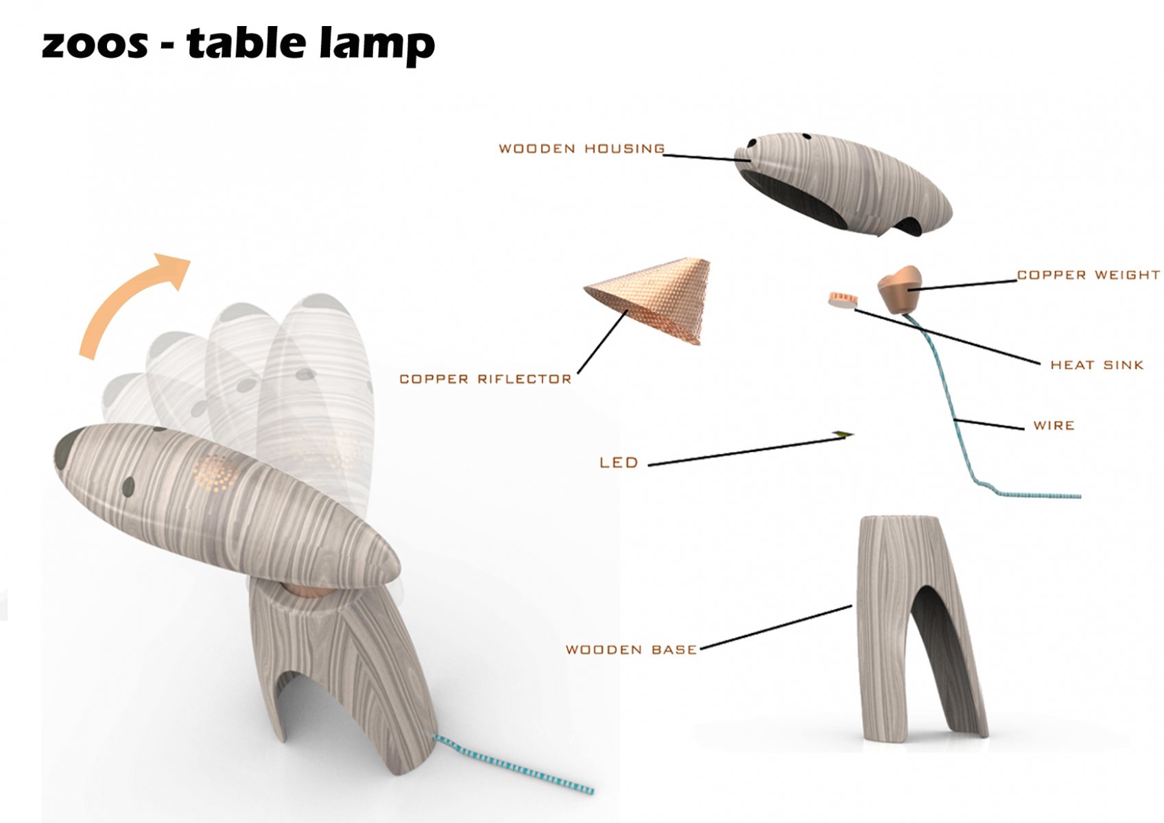 zoos table lamp on Morpholio